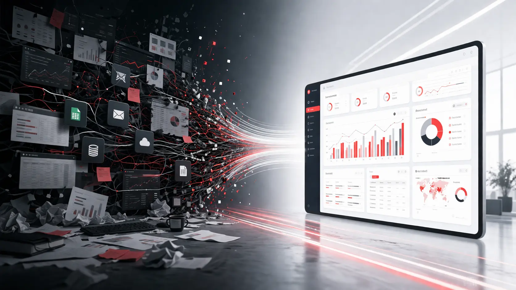 SectionERP dashboard arayüzü